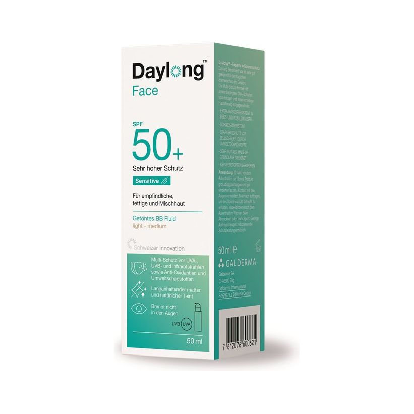 Daylong Sensitive Face BB Fluid getönt SPF50+ - COSMONDO