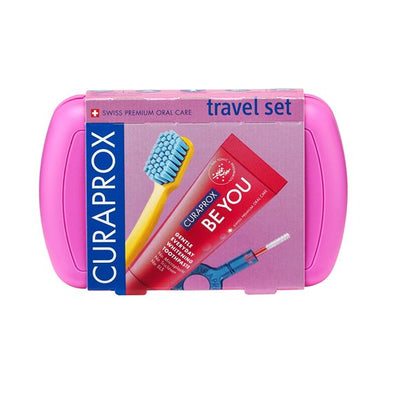 CURAPROX Travel Set rosa - COSMONDO