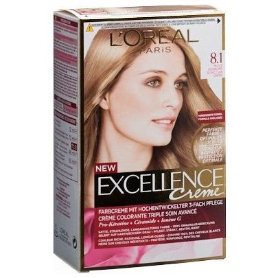 EXCELLENCE Creme Triple Prot 8.1 helles aschblond - COSMONDO
