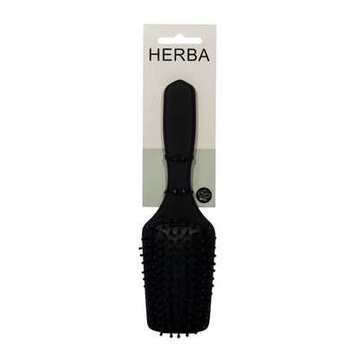 HERBA Mini Haarbürste Softtouch schwarz - COSMONDO