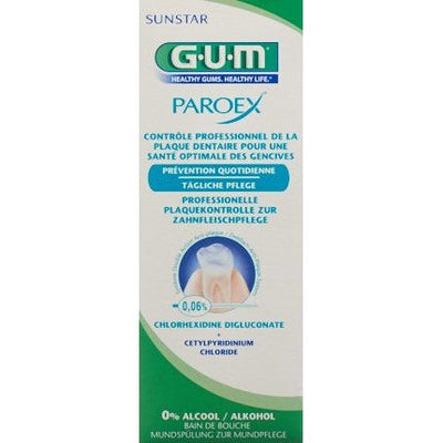 GUM Paroex Mundspülung 0.06 % Chlorhexidin - COSMONDO