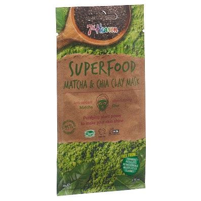 7TH HEAVEN Superfood Clay Mask Mat Chia - COSMONDO