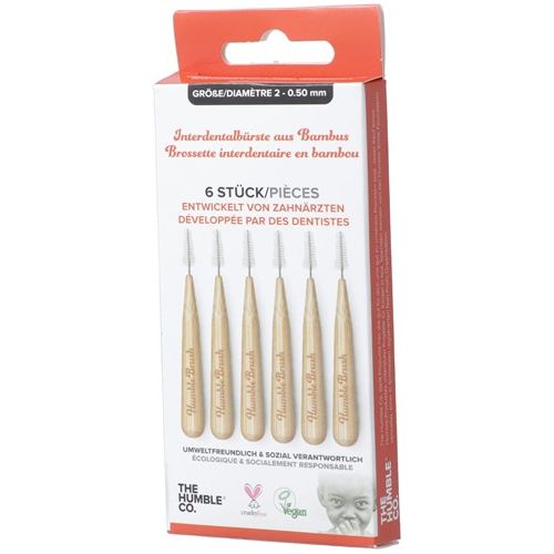 THE HUMBLE Interdentalbürste Bambus 0.5mm - COSMONDO