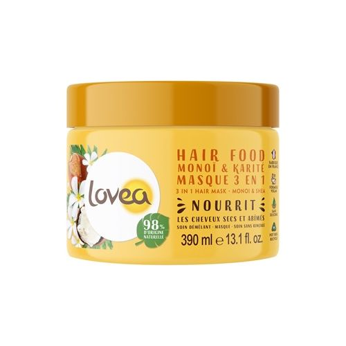 Lovea Hair Food Maske 3 in 1 Karitebutter Monoi - COSMONDO