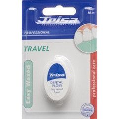 TRISA Easy Waxed Travel 10m mint Xylitol - COSMONDO