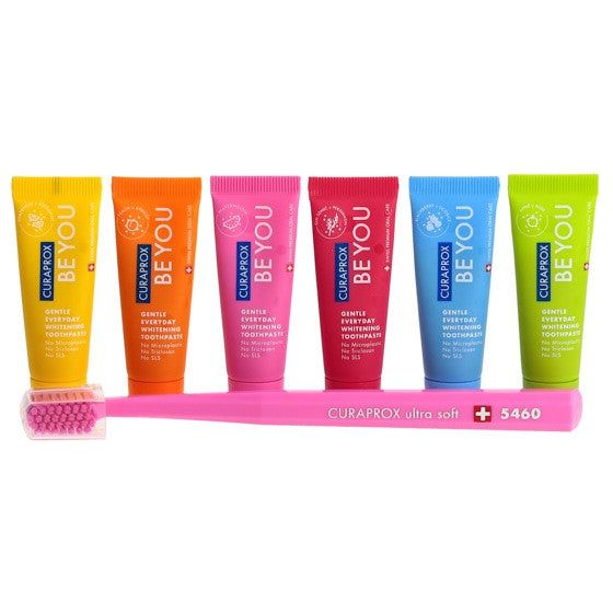 Curaprox BE YOU Six-taste-pack 10ml - COSMONDO