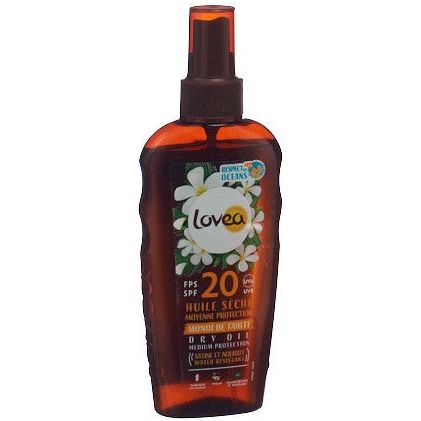 LOVEA Trockenöl SPF20 Monoï de Tahiti - COSMONDO