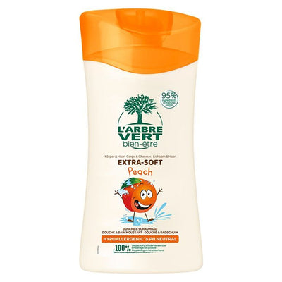 L'ARBRE VERT Öko Shampoo&Dusche Pfirsich - COSMONDO