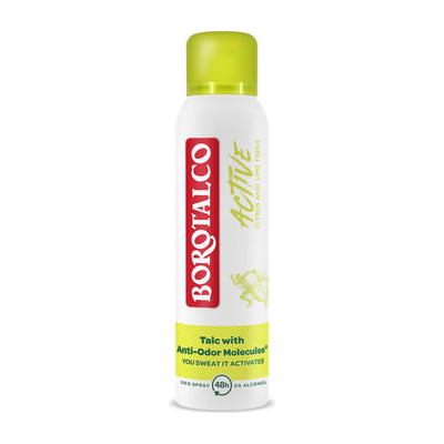 Borotalco Deo Active Spray Zitrus und Limette 150 ml - COSMONDO