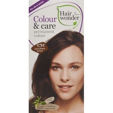 HENNA Hairwonder Colour & Care 5.35 chocolat braun - COSMONDO