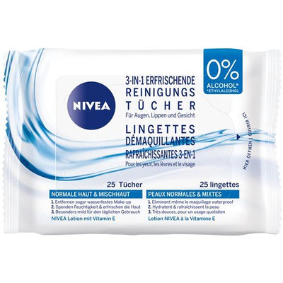 Nivea Visage Erfrischende Reinigungstücher - COSMONDO