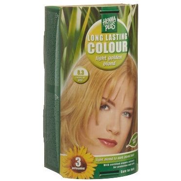 HENNA PLUS Long Last Colour 8.3 goldblond - COSMONDO