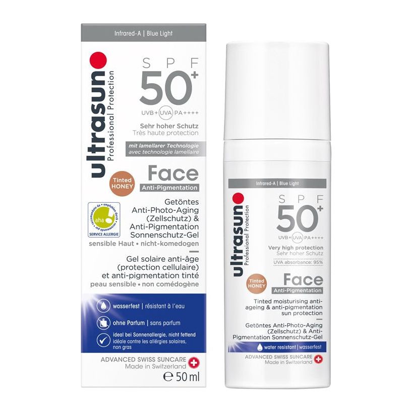 ULTRASUN Face Anti-Pigmentation SPF50+ Honey - COSMONDO
