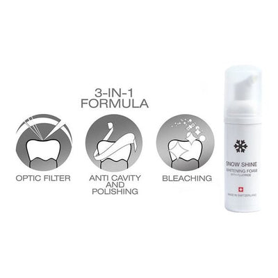 SNOW PEARL Whitening Foam SNOW SHINE Fluor - COSMONDO