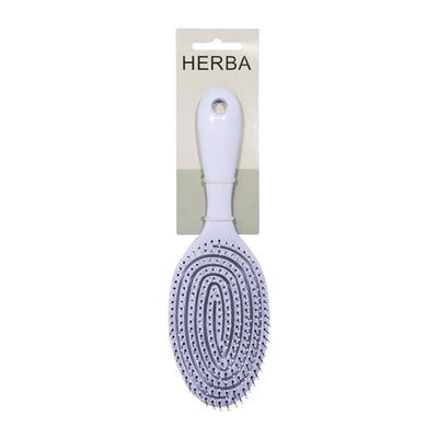 HERBA 3D Spiral Entwirrbürste 23cm weiss gross - COSMONDO