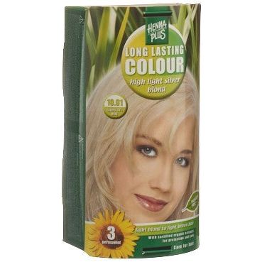 HENNA PLUS Long Last Colour 10.01 silberblond - COSMONDO
