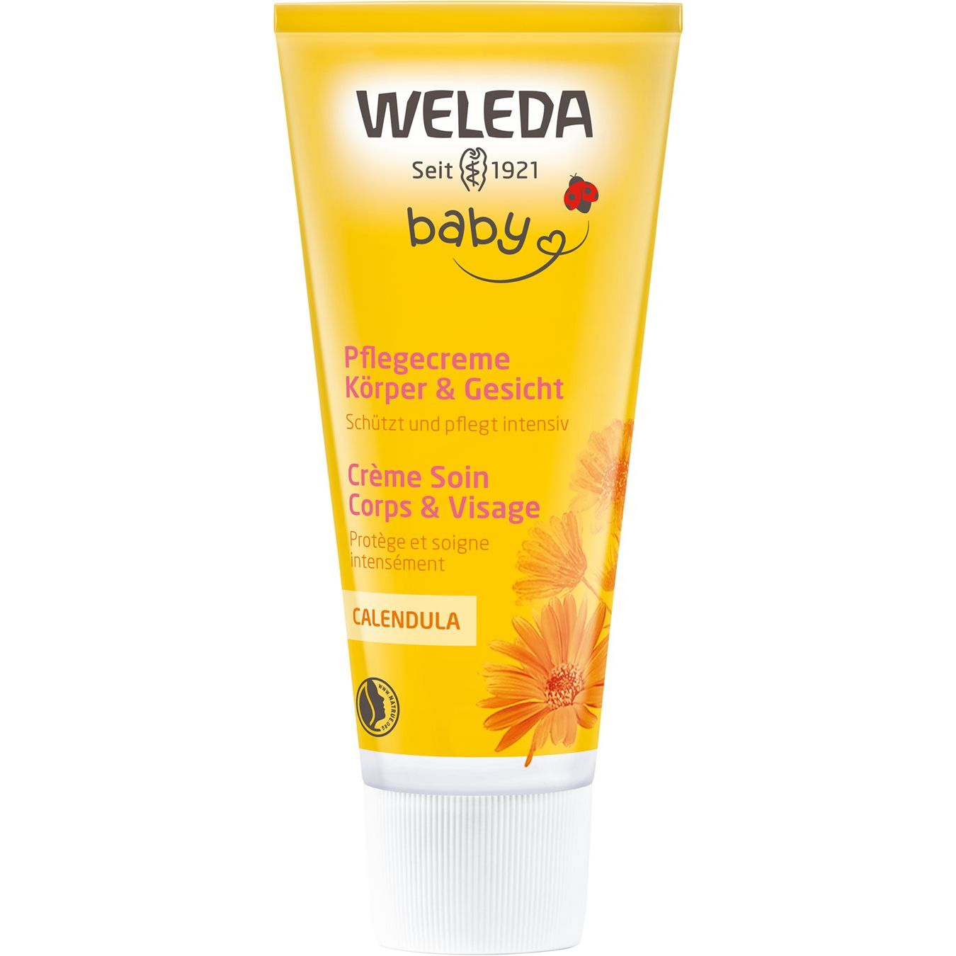 Weleda BABY CALENDULA Pflegecreme Körper & Gesicht - COSMONDO