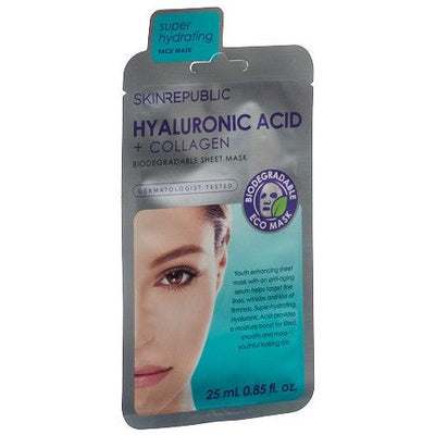 SKIN REPUBLIC Hyaluron Acid Collag Face Mask - COSMONDO