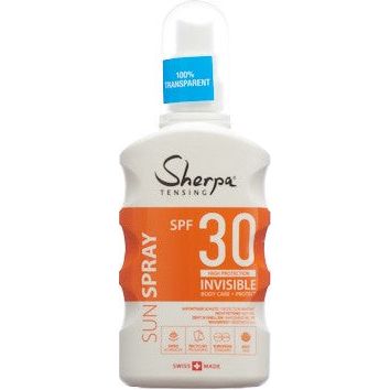 Sherpa Tensing Sonnenspray SPF30 Invisible - COSMONDO