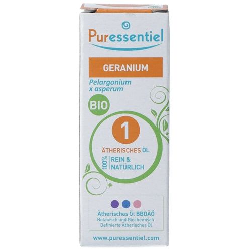 PURESSENTIEL Geranium Blüt wohlrie Äth/Öl Bio - COSMONDO