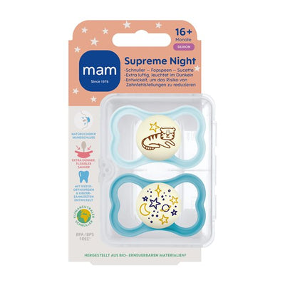 MAM Supreme Night Nuggi Sili 16-36m - COSMONDO