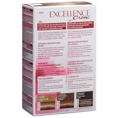EXCELLENCE Creme Triple Prot 7 blond - COSMONDO