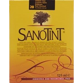 SANOTINT Haarfarbe 28 rotbraun - COSMONDO