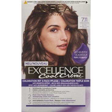 EXCELLENCE Cool Creme 7.11 Ultra Kühles Blond - COSMONDO