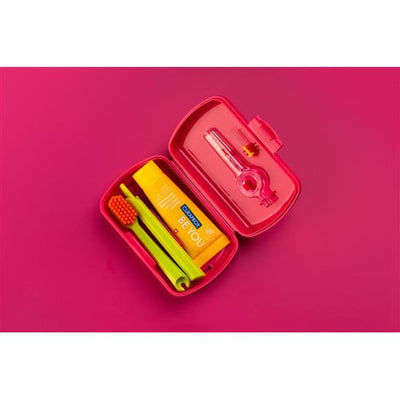 CURAPROX Travel Set magenta - COSMONDO