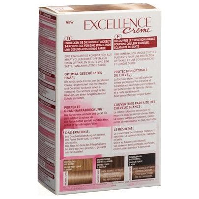 EXCELLENCE Creme Triple Prot 8.1 helles aschblond - COSMONDO