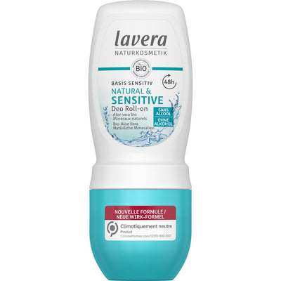 Lavera Deo Roll on basis sensitiv Natural & SENSITIVE 50 ml - COSMONDO