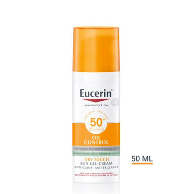 Eucerin SUN Face Oil Control Gel-Creme LSF50+  - COSMONDO