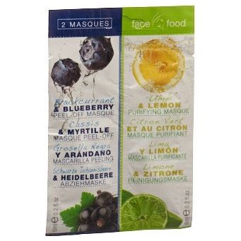 FACE FOOD Gesichtsmaske Heidelbeer Zitron - COSMONDO