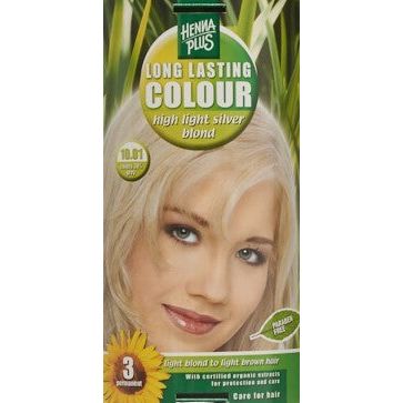 HENNA PLUS Long Last Colour 10.01 silberblond - COSMONDO