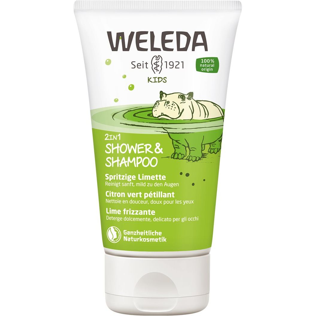 WELEDA KIDS 2in1 Shower&Shampoo Sprit Limet - COSMONDO
