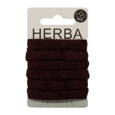 HERBA Ecofriendly Haarbinder Ø5cm braun - COSMONDO