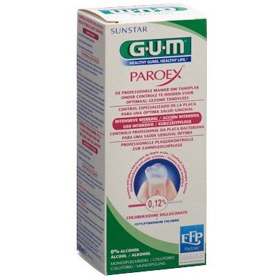 GUM Paroex Mundspülung 0.12 % Chlorhexidin - COSMONDO