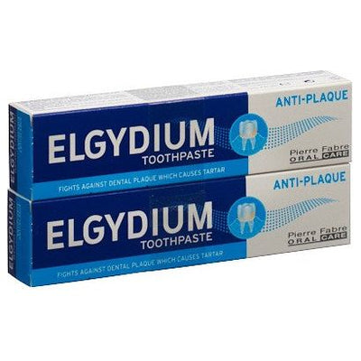 ELGYDIUM Anti-Plaque Zahnpasta Duo - COSMONDO