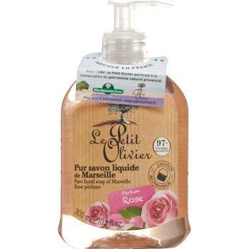 LE PETIT OLIVIER savon liquide rose - COSMONDO