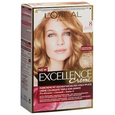 EXCELLENCE Creme Triple Prot 8 hellblond - COSMONDO