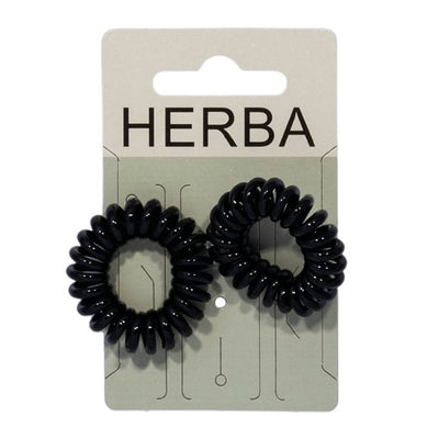 HERBA Haarbinder 3.8cm schwarz - COSMONDO