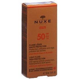 NUXE SUN SPF50 Léger Visage Haute Prot - COSMONDO
