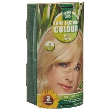 HENNA PLUS Long Last Colour 8 hellblond - COSMONDO