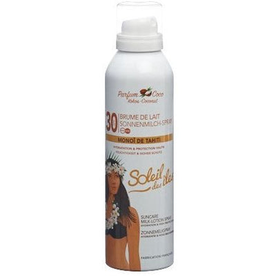 SOLEIL DES ÎLES Milch Sprühnebel SPF30 Koko - COSMONDO