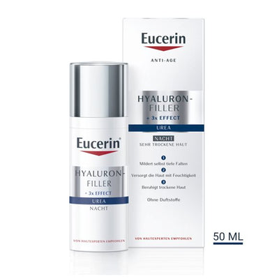 Eucerin HYALURON-FILLER + UREA Nachtpflege - COSMONDO