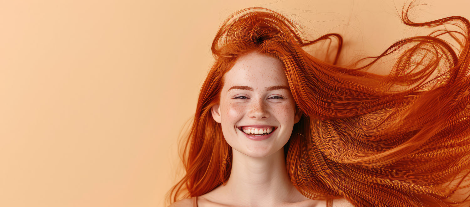 Mädchen Haarpflegeprodukte Sliderbild