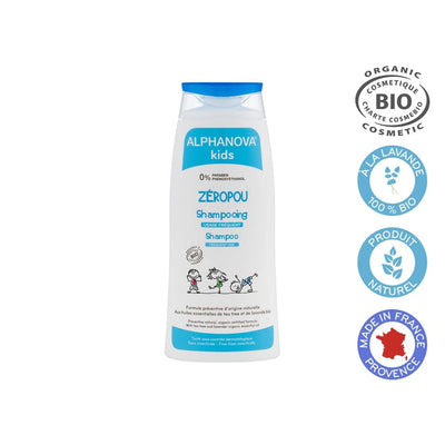 ALPHANOVA kids ZEROPOU shampooing préventif - COSMONDO