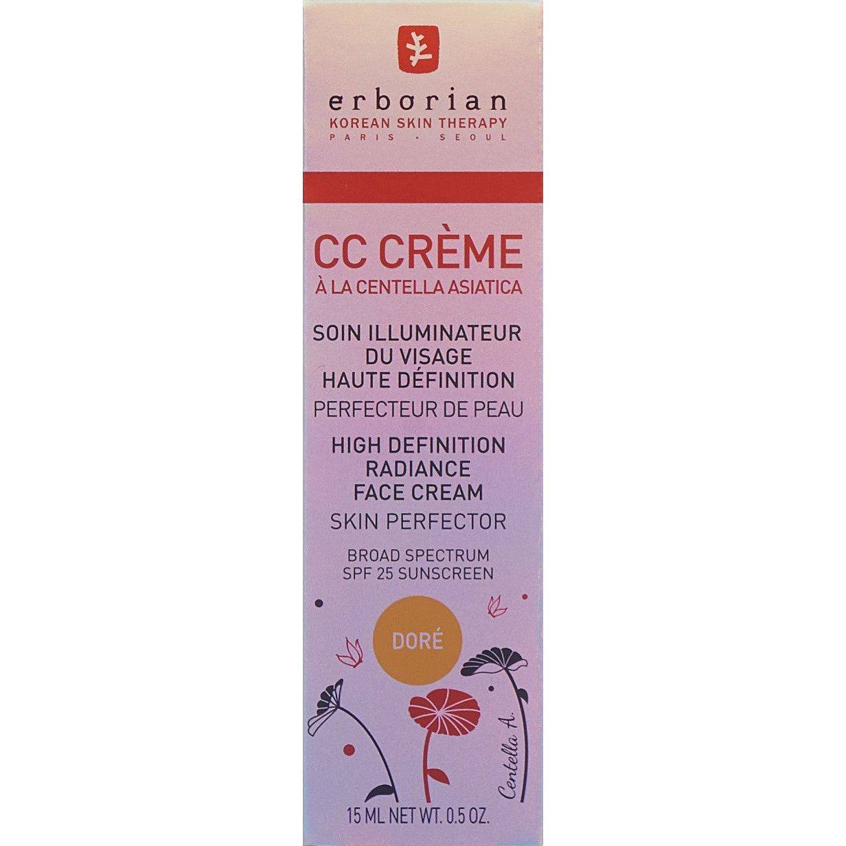 Erborian Korean Therapy CC Crème Doré - COSMONDO