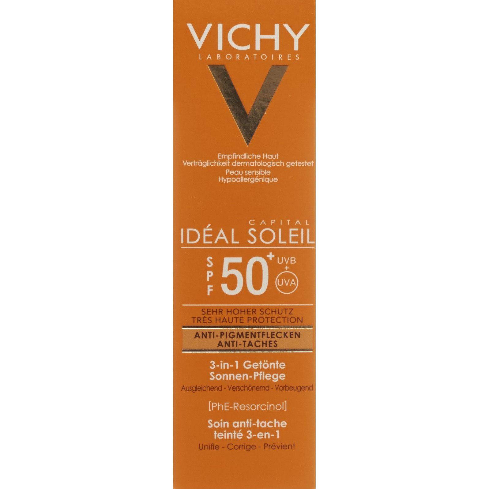 VICHY IS Anti-Pig Fleck Cr 3in1 getö LSF50+ - COSMONDO