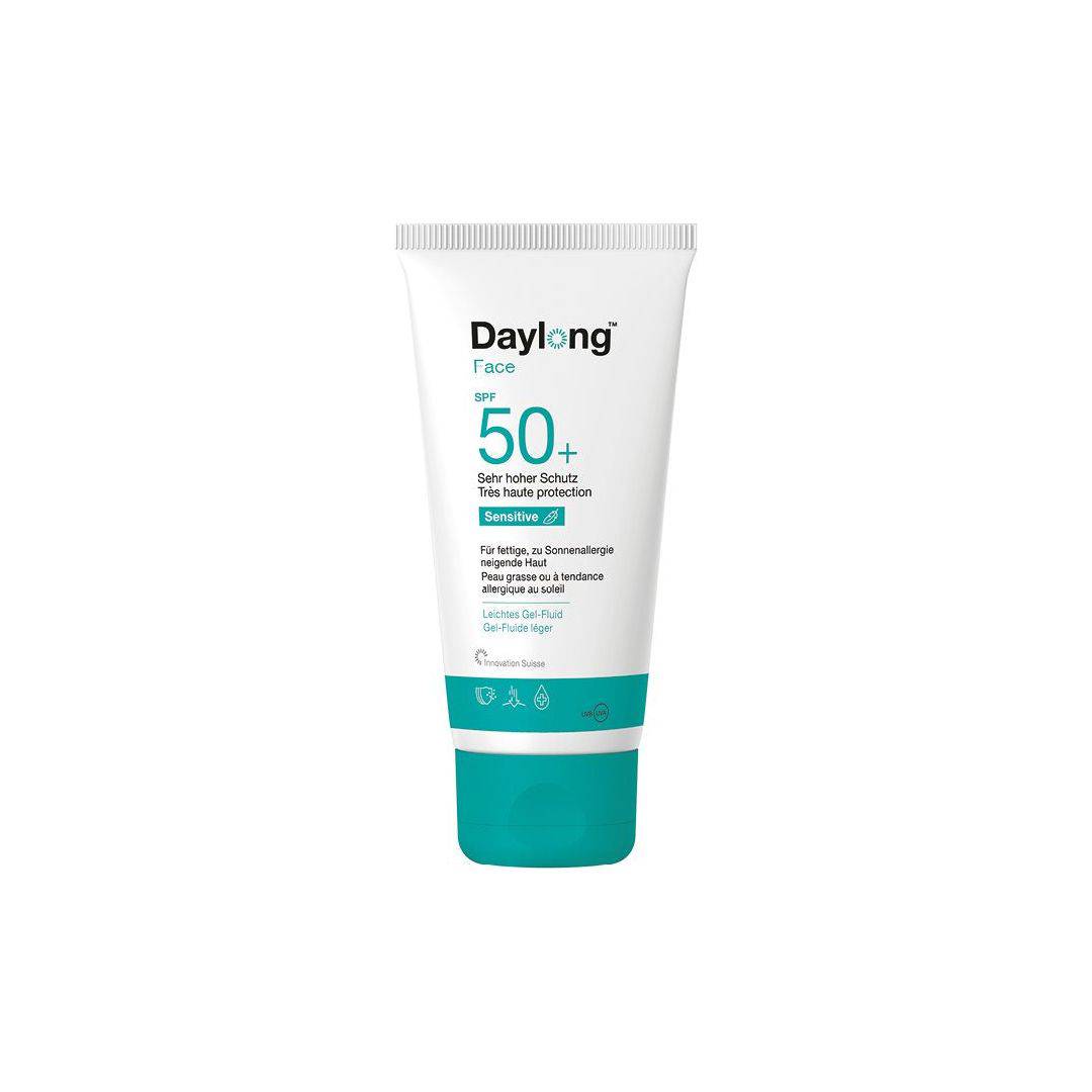 Daylong Sensitive Face Gel-Fluid SPF50+ - COSMONDO